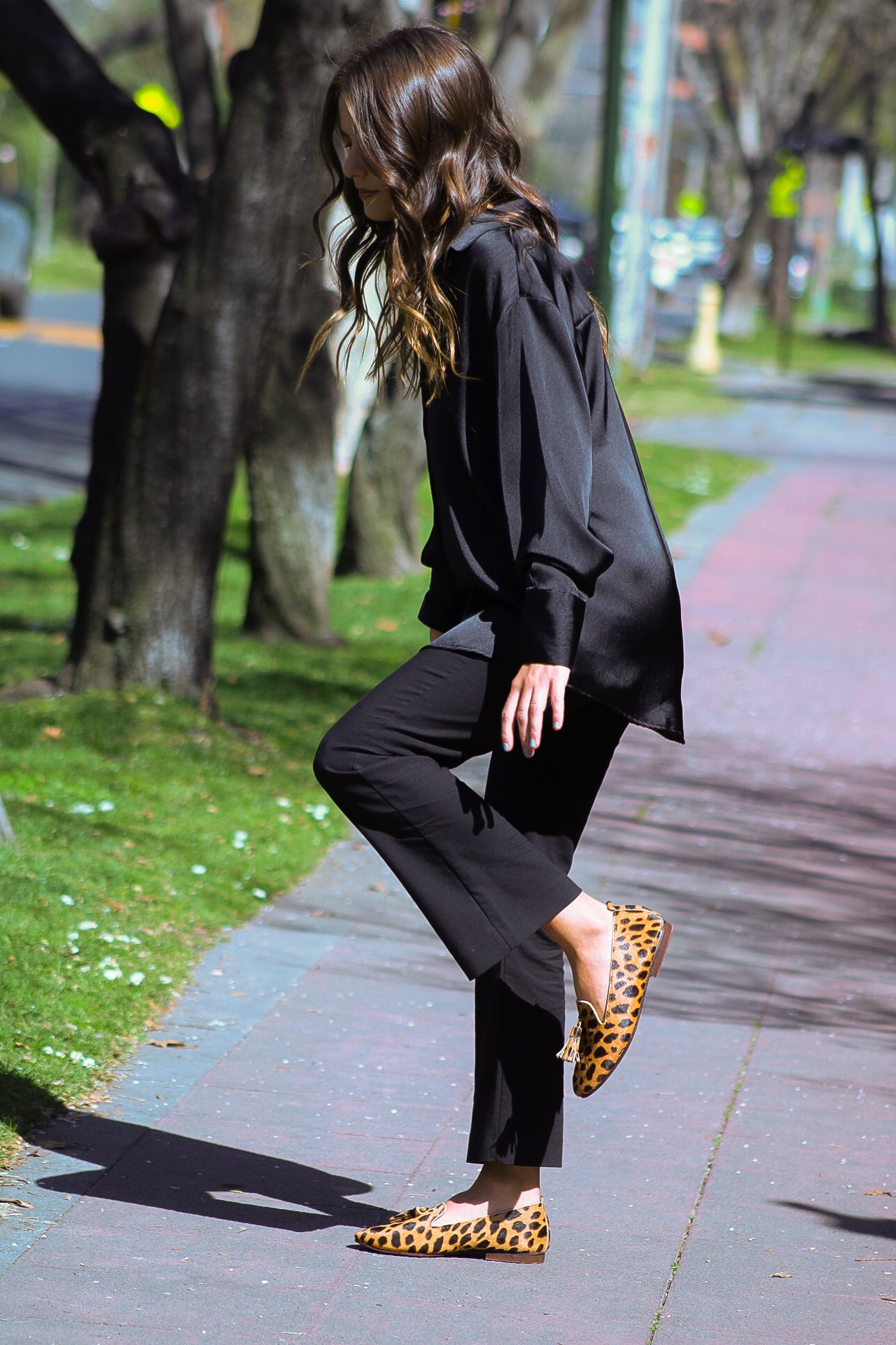 MOCASIN LORENZA LEOPARD