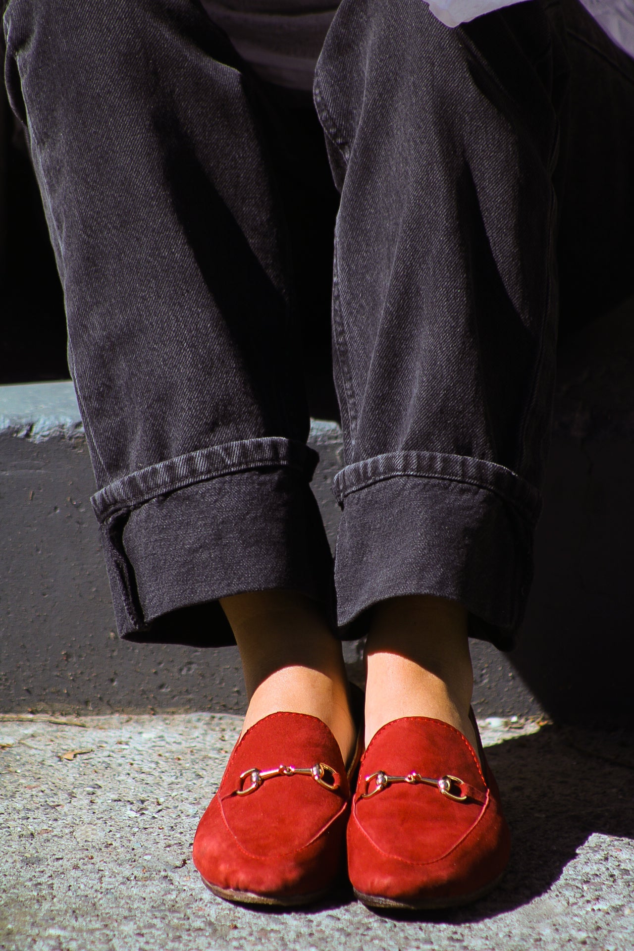 MOCASIN CARLOTTA ROSSO